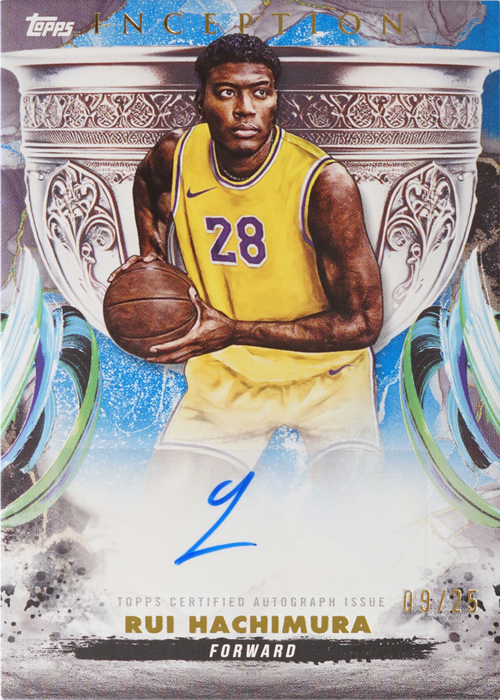 Rui Hachimura trading card