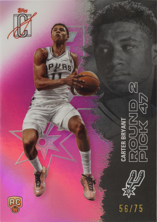 Carter Bryant trading card