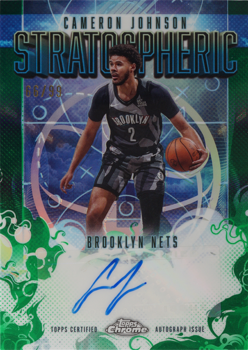 Cameron Johnson trading card