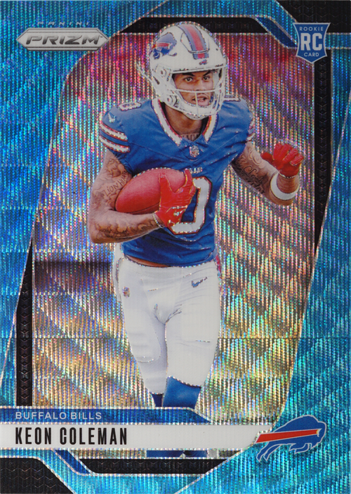 Keon Coleman trading card