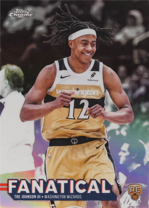 Tre Johnson III trading card