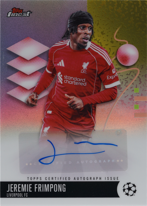 Jeremie Frimpong trading card
