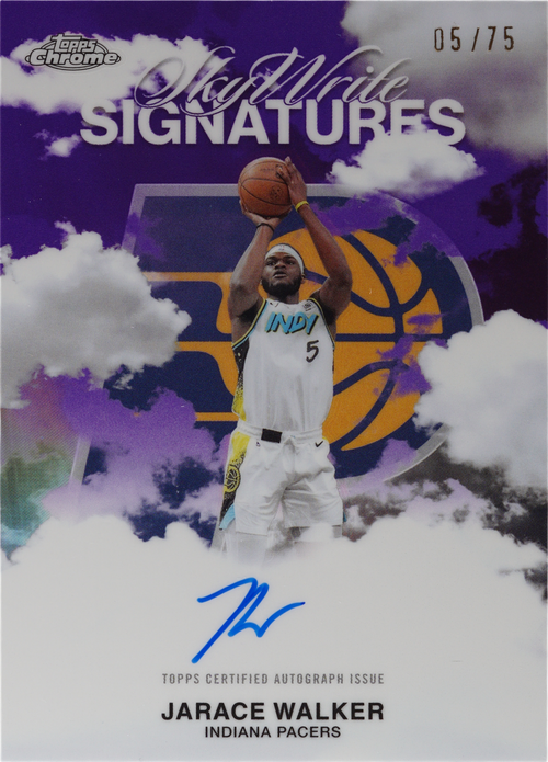 Jarace Walker trading card