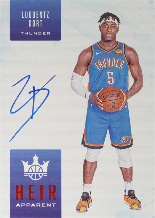 Luguentz Dort trading card