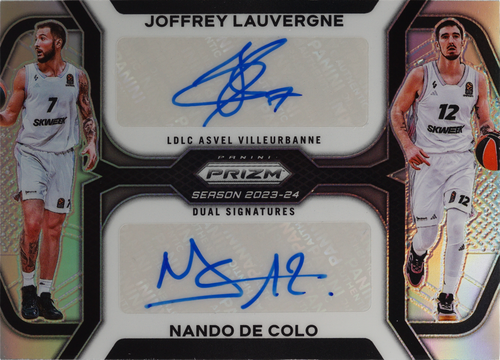 Joffrey Lauvergne/Nando De Colo trading card