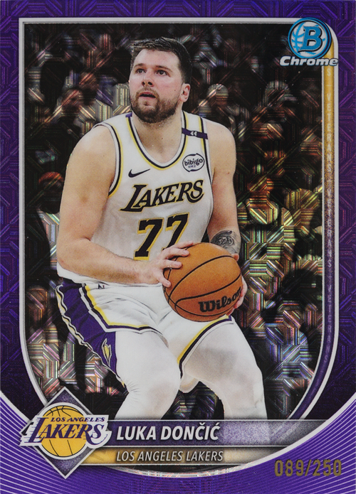 Luka Dončić trading card