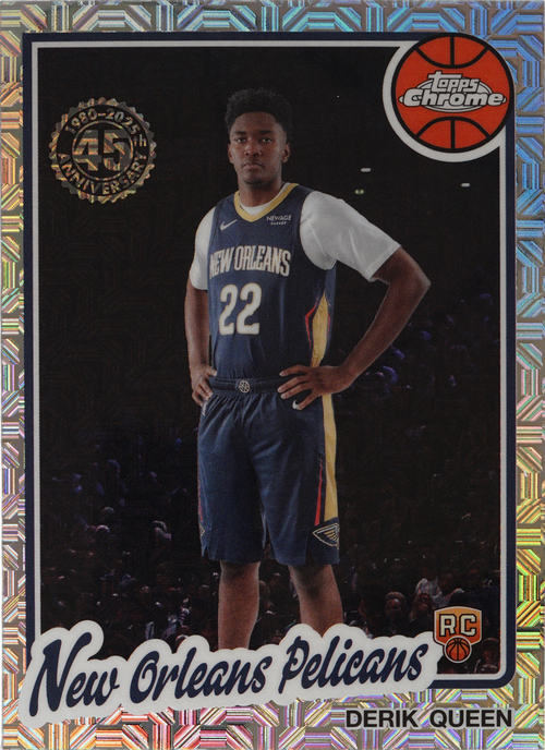 Derik Queen trading card