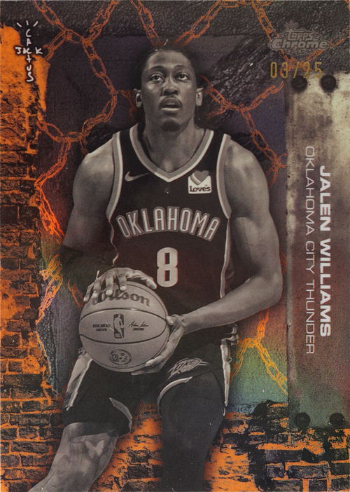 Jalen Williams trading card