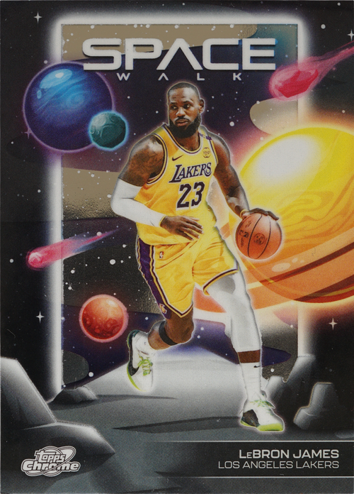 LeBron James trading card