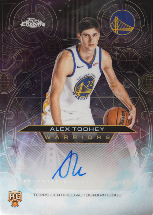 Alex Toohey trading card