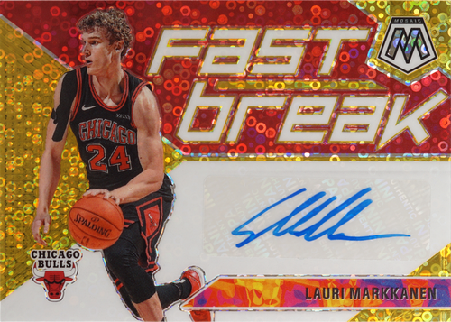 Lauri Markkanen trading card