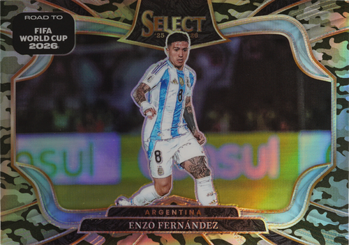 Enzo Fernandez trading card
