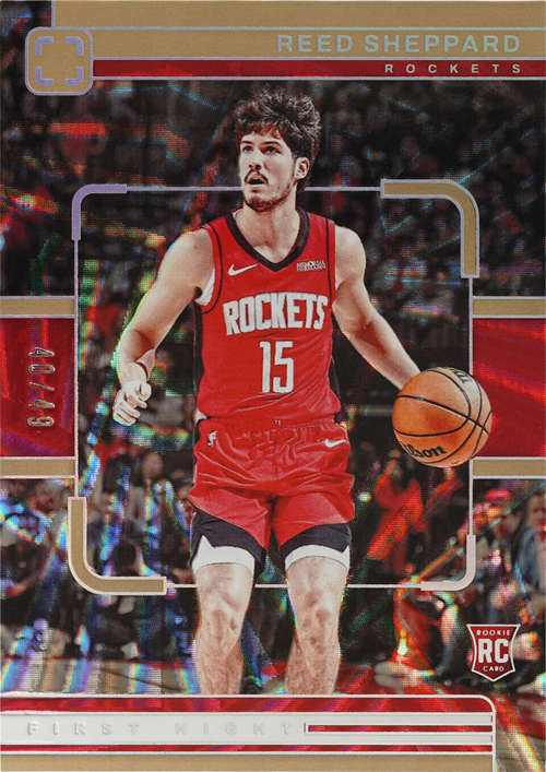 Reed Sheppard trading card