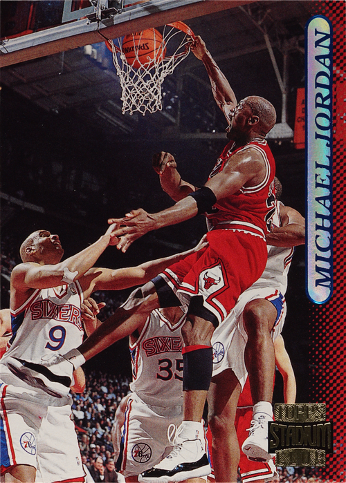 Michael Jordan trading card