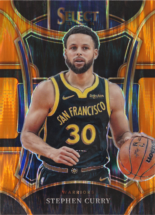 Stephen Curry trading card