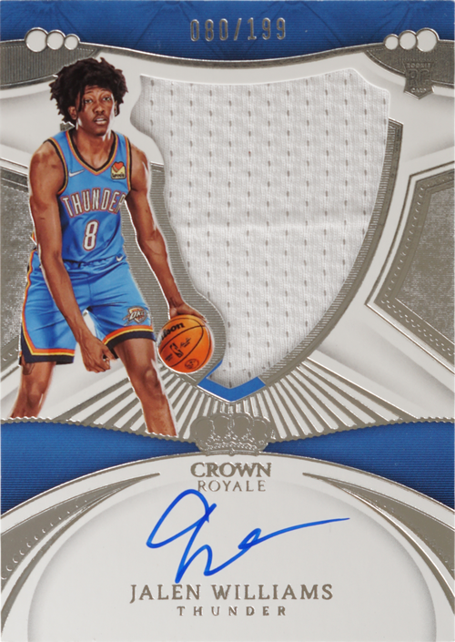 Jalen Williams trading card