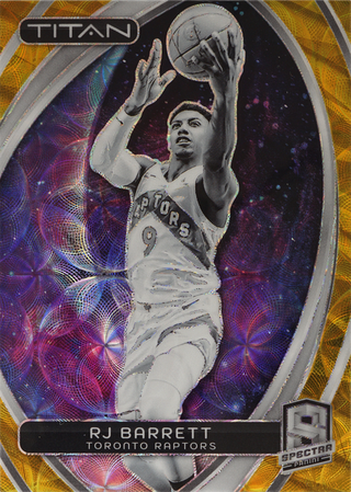 RJ Barrett trading card