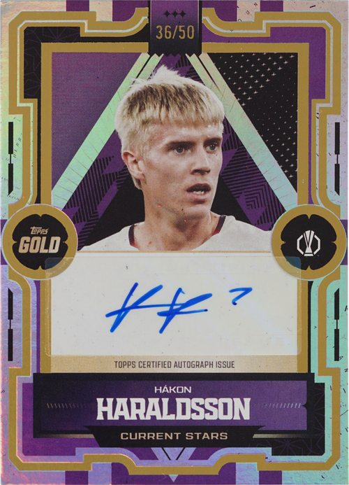 Hakon Haraldsson trading card
