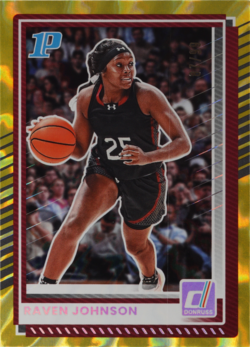 Raven Johnson trading card