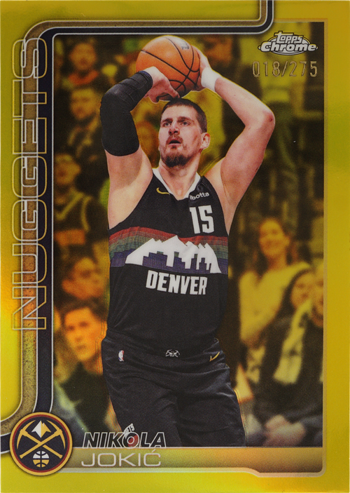 Nikola Jokić trading card