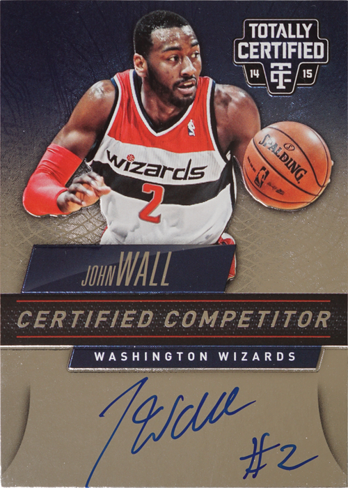 John Wall trading card