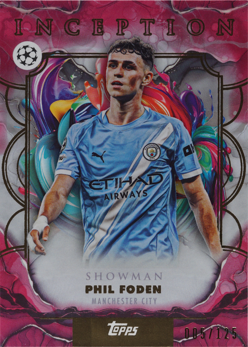 Phil Foden trading card