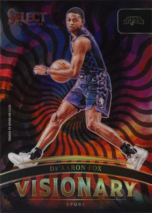 De'Aaron Fox trading card