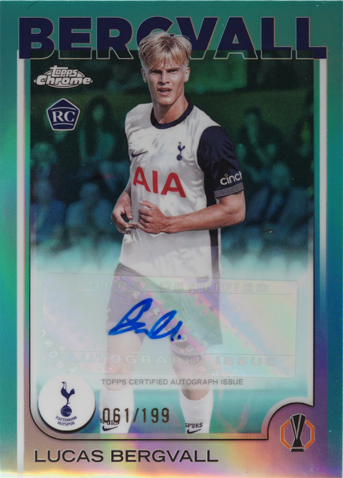 Lucas Bergvall trading card