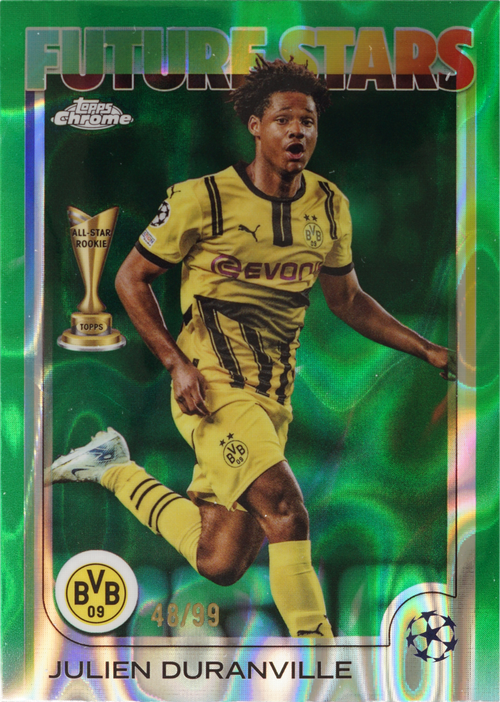 Julien Duranville trading card