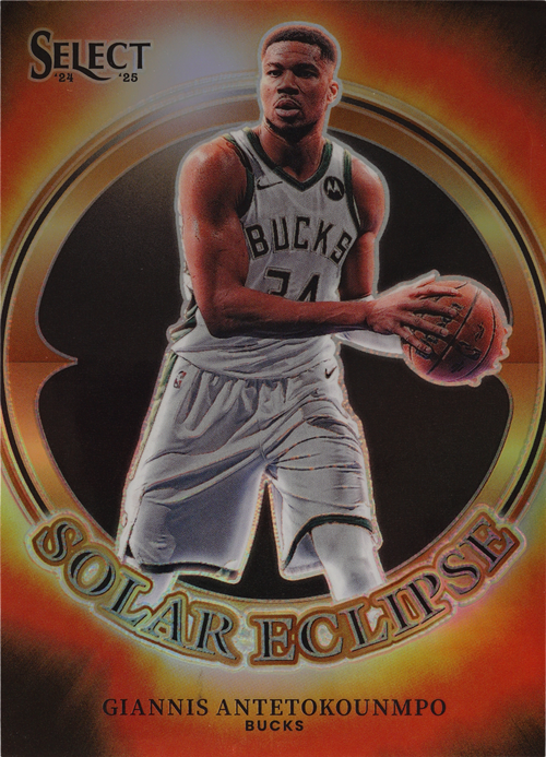 Giannis Antetokounmpo trading card