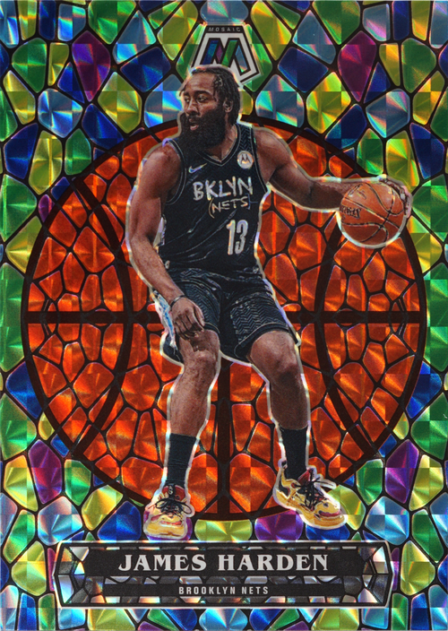 James Harden trading card