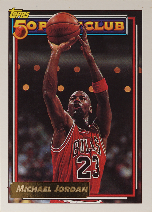 Michael Jordan trading card