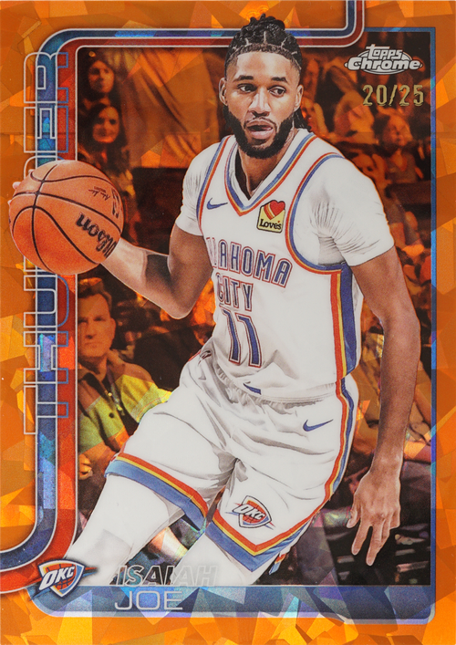 Isaiah Joe trading card