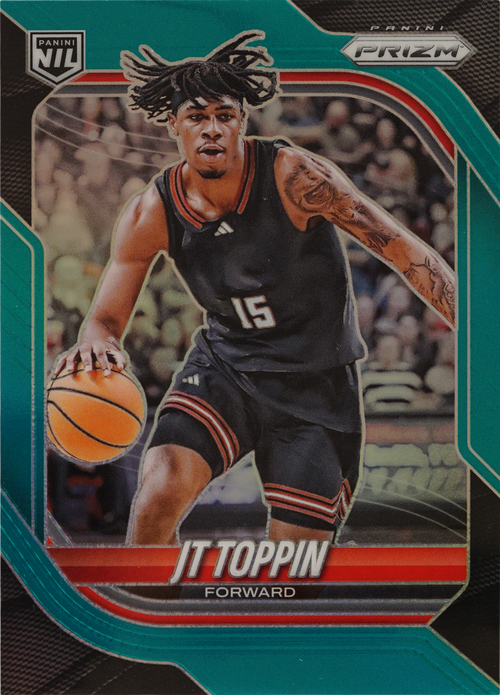 JT Toppin trading card