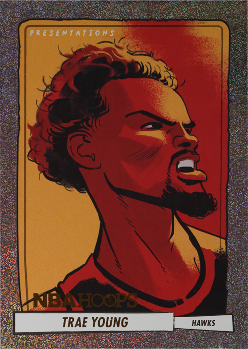 Trae Young trading card