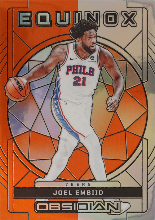 Joel Embiid trading card