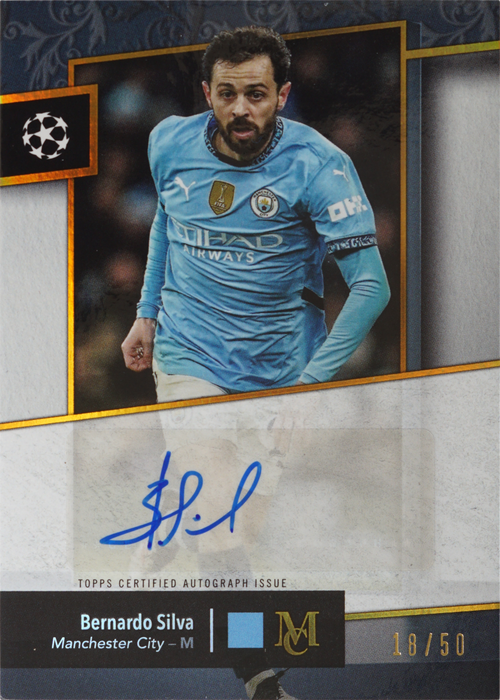 Bernardo Silva trading card