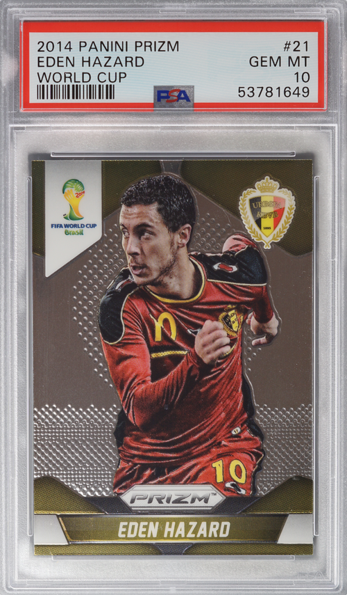 Eden Hazard trading card