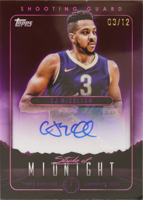 CJ McCollum trading card