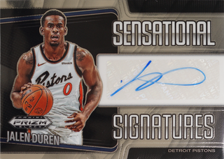 Jalen Duren trading card