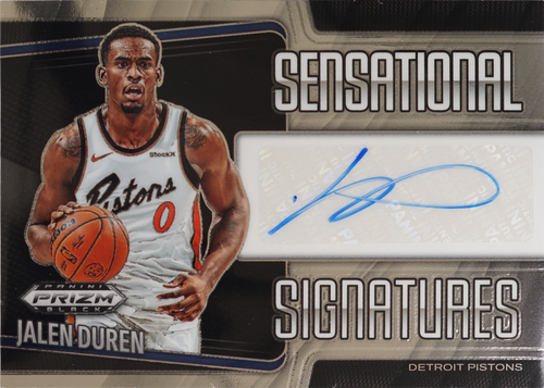 Jalen Duren trading card