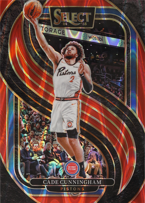 Cade Cunningham trading card