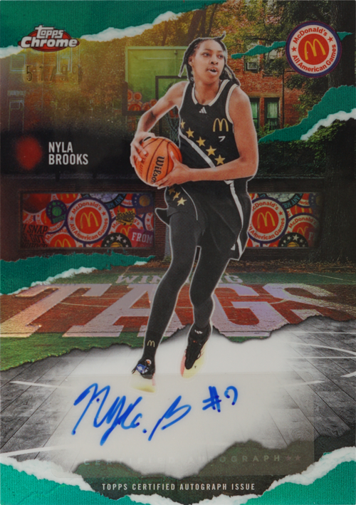 Nyla Brooks trading card