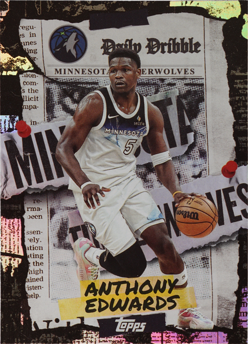 Anthony Edwards trading card