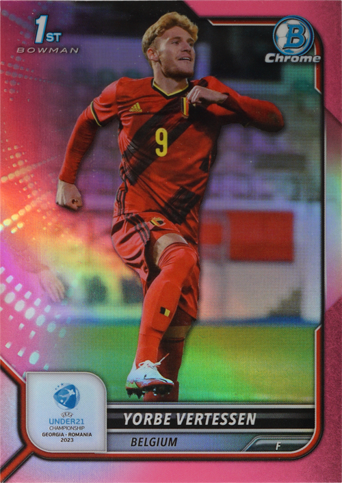 Yorbe Vertessen trading card