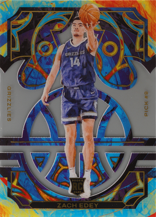 Zach Edey trading card