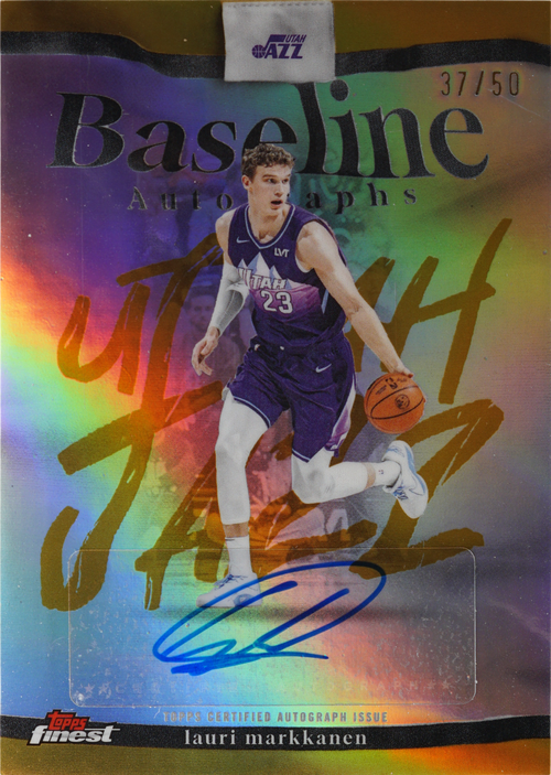 Lauri Markkanen trading card
