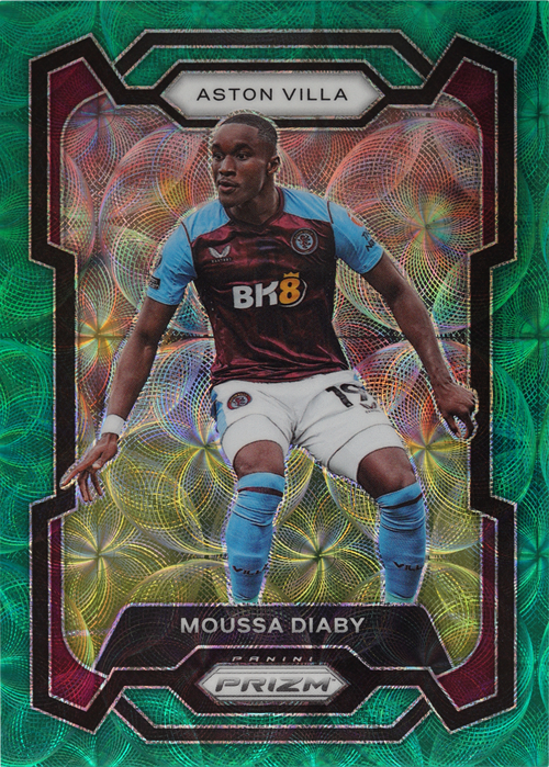 Moussa Diaby trading card