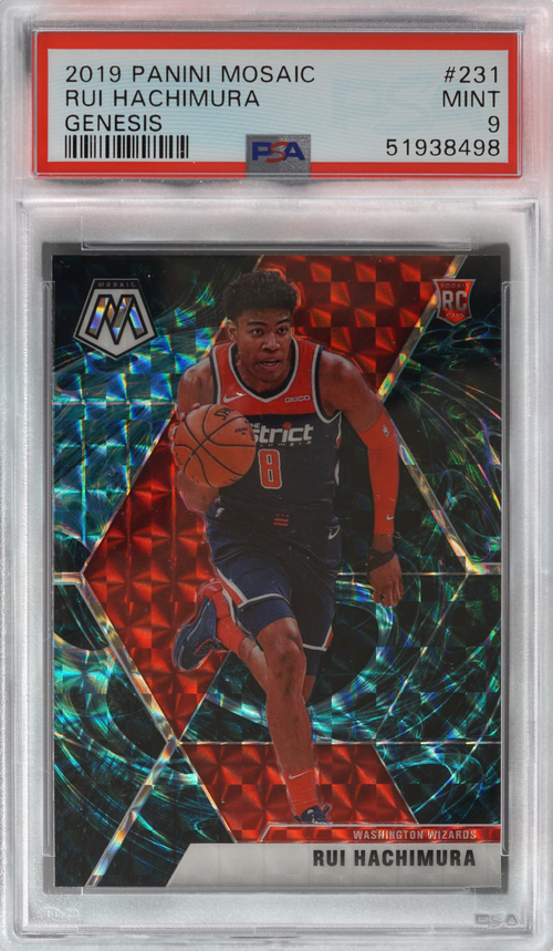 Rui Hachimura trading card