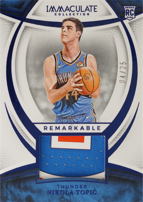 Nikola Topic trading card